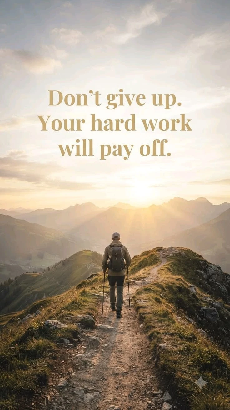Keep going · Inspirational post
